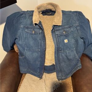 Carhartt relaxed fit denim jacket